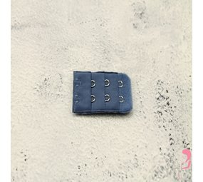 Op en Top Beha Verlenger 2 Haaks Donker Blauw (per stuk)