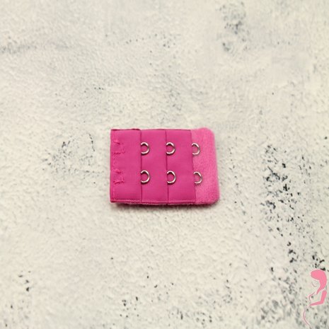 Op en Top BH Verlengstuk / Verlenger 2 Haaks Mat Donker Roze (per stuk) Op en Top BH Verlengstuk / Verlenger 2 Haaks Mat Donker Roze (per stuk)