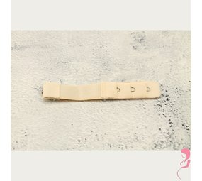 Op en Top Beha Verlenger 1 Haaks Beige met Elastiek (per stuk)