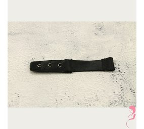 Op en Top Beha Verlenger 1 Haaks Zwart met Elastiek (per stuk) Op en Top Beha Verlenger 1 Haaks Zwart met Elastiek (per stuk)