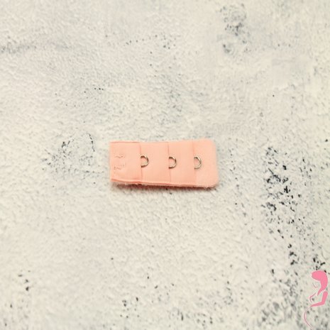 Op en Top Beha Verlenger 1 Haaks Coral Roze (per stuk) Op en Top Beha Verlenger 1 Haaks Coral Roze (per stuk)