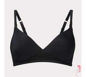 Amoralia Borstvoedingsbh Second Skin Crossover Black