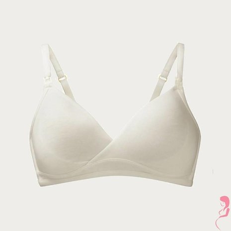 Amoralia Borstvoedingsbh / Positiebh Second Skin Ivory Crossover Amoralia Borstvoedingsbh / Positiebh Second Skin Ivory Crossover