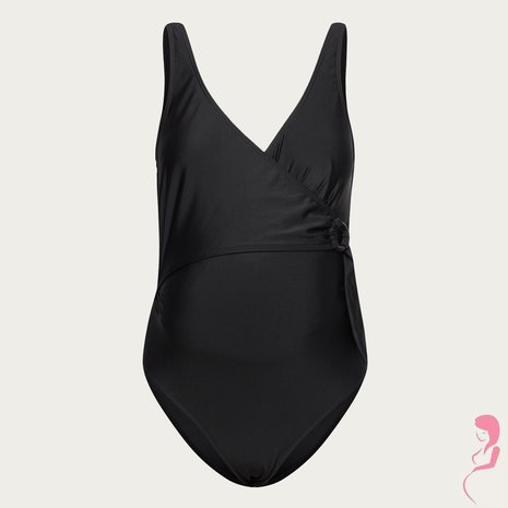 Mamalicious ZwangerschapsBadpak / PositieBadpak Belted Black Mamalicious ZwangerschapsBadpak / PositieBadpak Belted Black