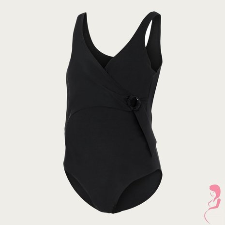 Mamalicious ZwangerschapsBadpak / PositieBadpak Belted Black Mamalicious ZwangerschapsBadpak / PositieBadpak Belted Black