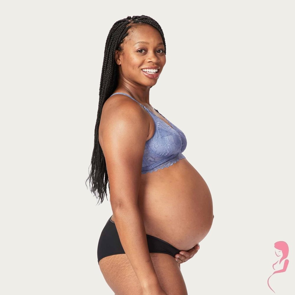 Cake Lingerie Zwangerschapsbh / Meegroeibh Bralette Blauw voor grote maten