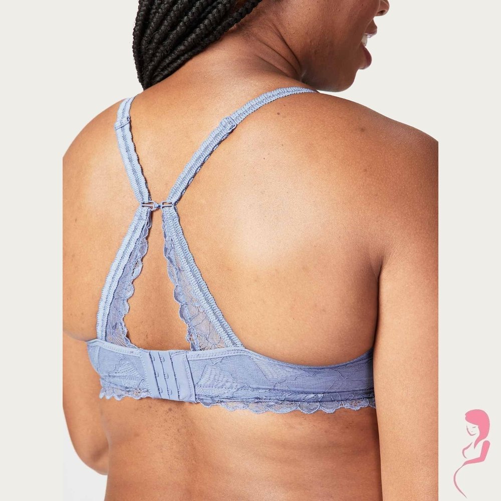 Cake Lingerie Zwangerschapsbh / Meegroeibh Bralette Blauw voor grote maten