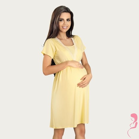 Lupoline Zwangerschapsjurk / Voedingsjurk Vanilla Lupoline Zwangerschapsjurk / Voedingsjurk Vanilla