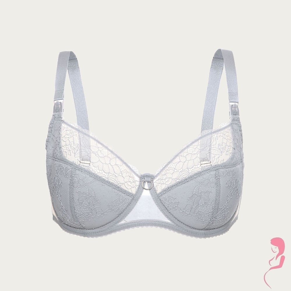 Momtobe Zwangerschapsbh / Voedingsbh Mama Glamour Grey Momtobe Zwangerschapsbh / Voedingsbh Mama Glamour Grey
