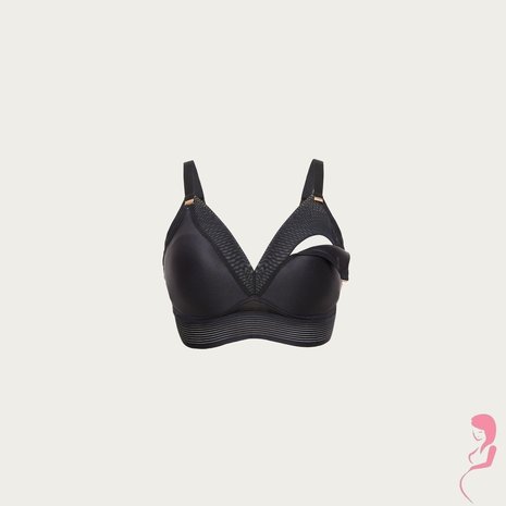 Momtobe Zwangerschapsbh / Voedingsbh LoveMe Black Momtobe Zwangerschapsbh / Voedingsbh LoveMe Black