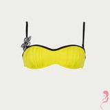 Cache Coeur BikiniTop Bora Bora Shocking Lime