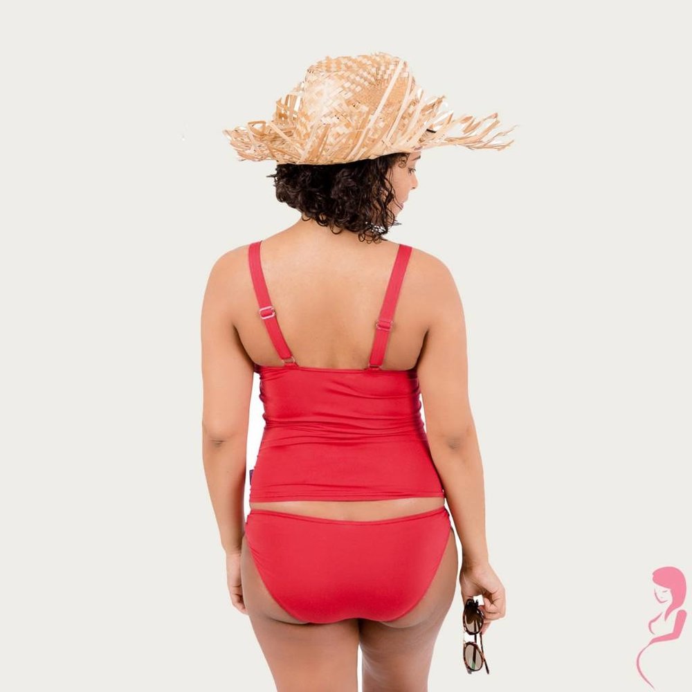 Petit Amour ZwangerschapsTankini / PositieTankini Amanda Rood Petit Amour ZwangerschapsTankini / PositieTankini Amanda Rood