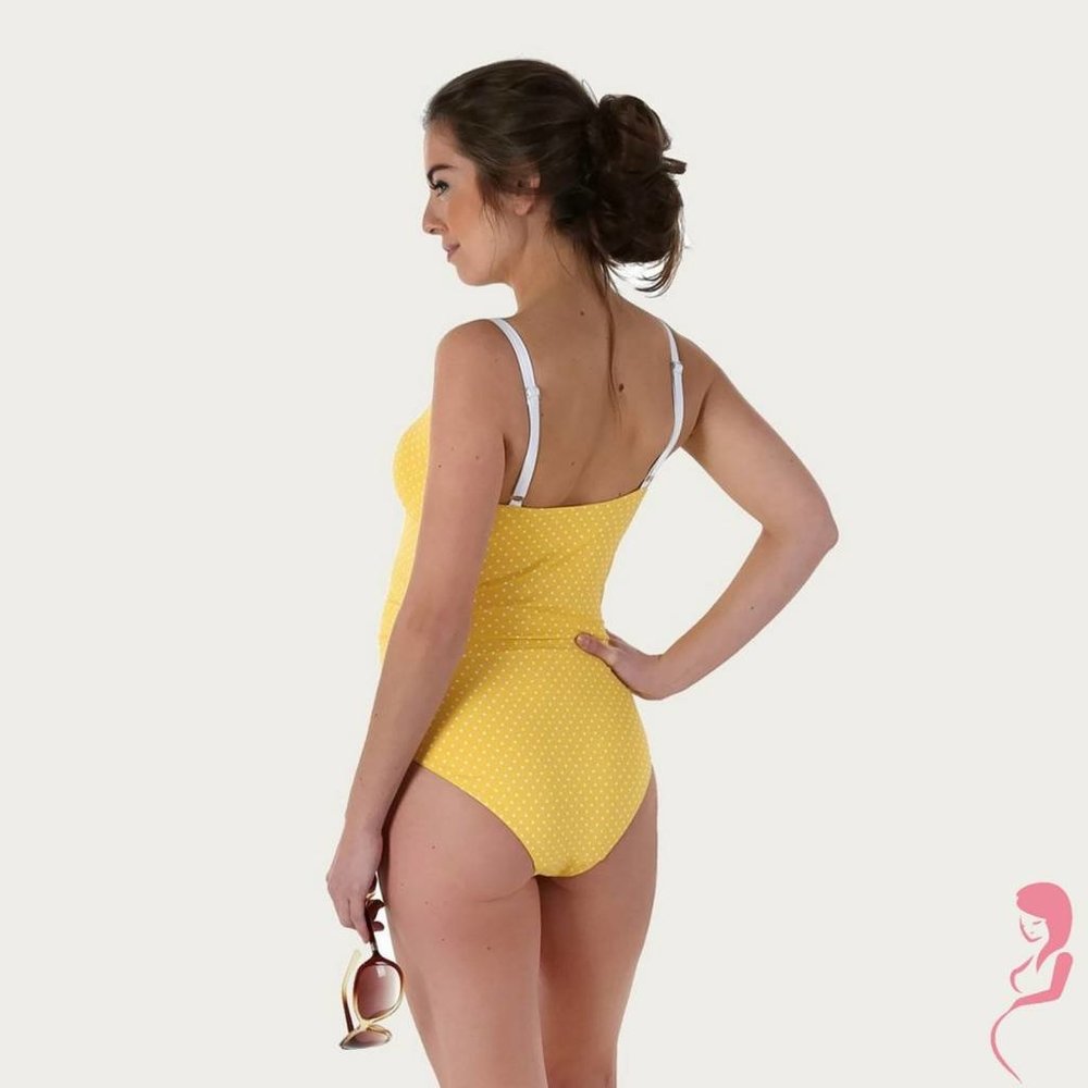 Petit Amour ZwangerschapsBadpak / PositieBadpak Antonie Yellow