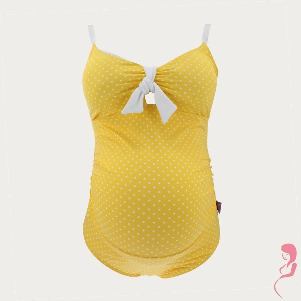 Petit Amour ZwangerschapsBadpak / PositieBadpak Antonie Yellow