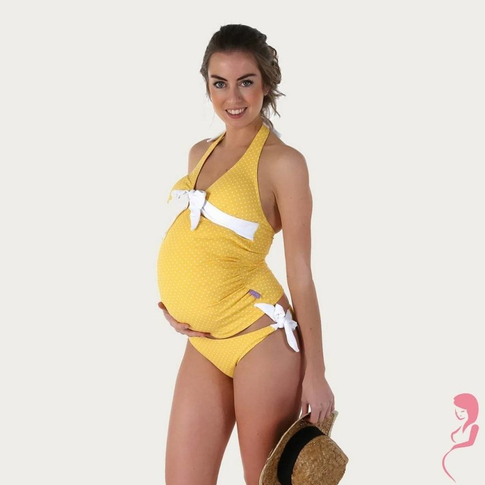 Petit Amour ZwangerschapsTankini / PositieTankini Annie Geel / Yellow Petit Amour ZwangerschapsTankini / PositieTankini Annie Geel / Yellow