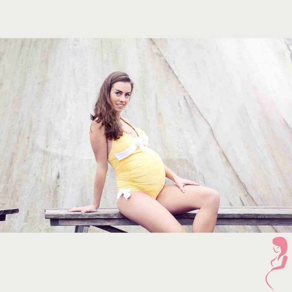 Petit Amour ZwangerschapsTankini / PositieTankini Annie Geel / Yellow Petit Amour ZwangerschapsTankini / PositieTankini Annie Geel / Yellow