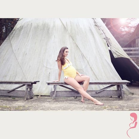 Petit Amour ZwangerschapsTankini / PositieTankini Annie Geel / Yellow Petit Amour ZwangerschapsTankini / PositieTankini Annie Geel / Yellow
