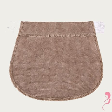 Op en Top Broek Verlengstuk / Verlenger bruine stof Op en Top Broek Verlengstuk / Verlenger bruine stof