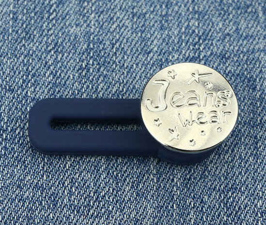 Op en Top Broek Verlengstuk / Verlenger Zilver Jeans wear Op en Top Broek Verlengstuk / Verlenger Zilver Jeans wear