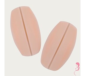 Op en Top Beha Schouderbeschermer Huidskleur