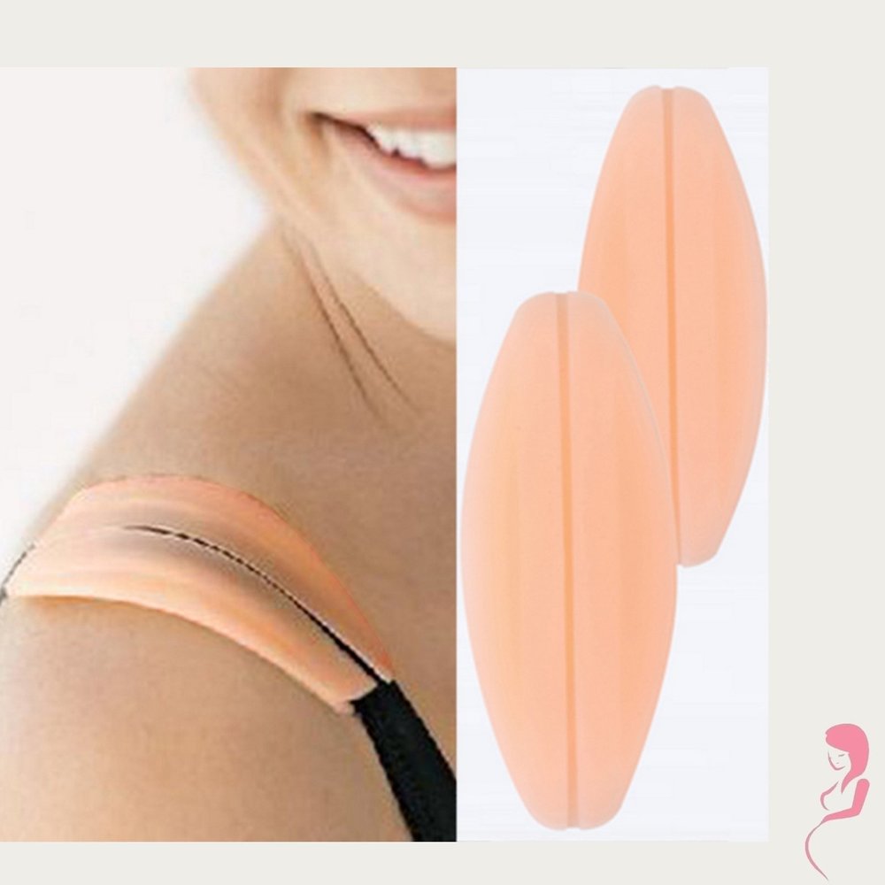 Op en Top Beha Schouderbeschermer Zwart