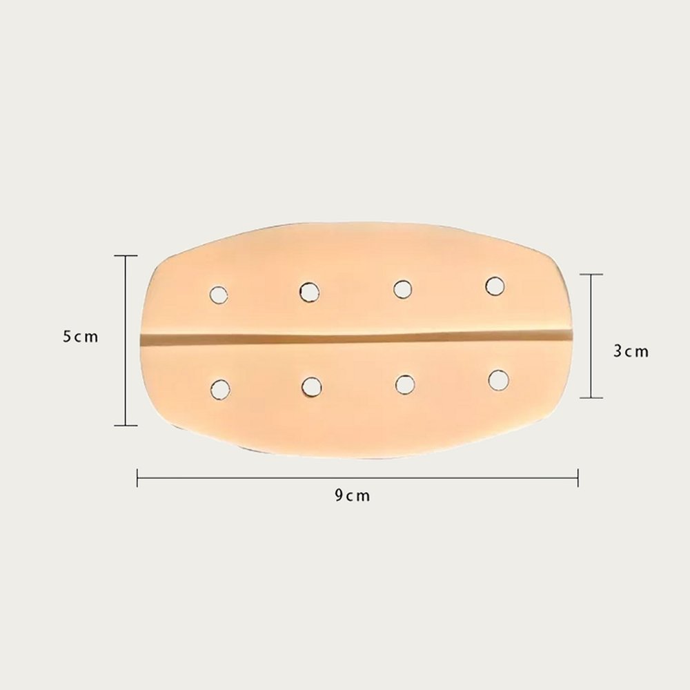Op en Top Beha Schouderbeschermer Geperforeerd Wit