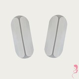 Op en Top Beha Schouderbeschermer Klein Wit