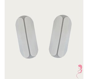 Op en Top Beha Schouderbeschermer Klein Wit