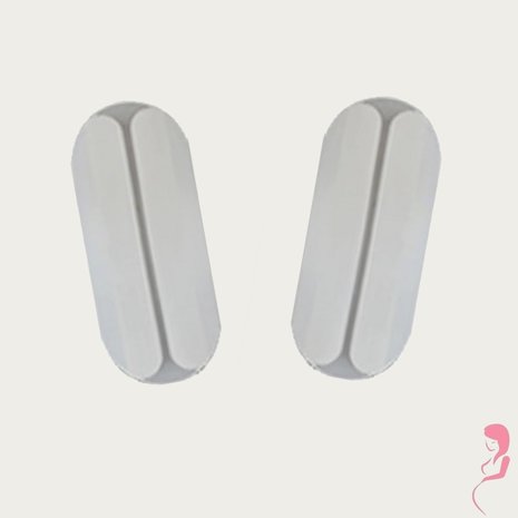 Op en Top Beha Schouderbeschermer Klein Wit