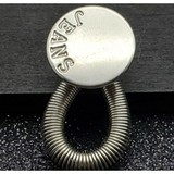 Op en Top Broek  Verlenger Veer  Zilver Jeans Zilver