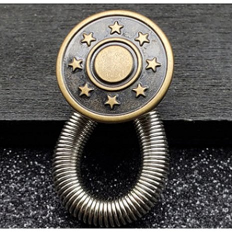 Op en Top Broek Verlengstuk / Verlenger Zilver Veer koper Stars Op en Top Broek Verlengstuk / Verlenger Zilver Veer koper Stars