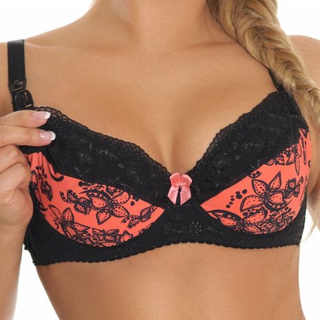 Benefit Voedingsbh Hannah koraal met beugel