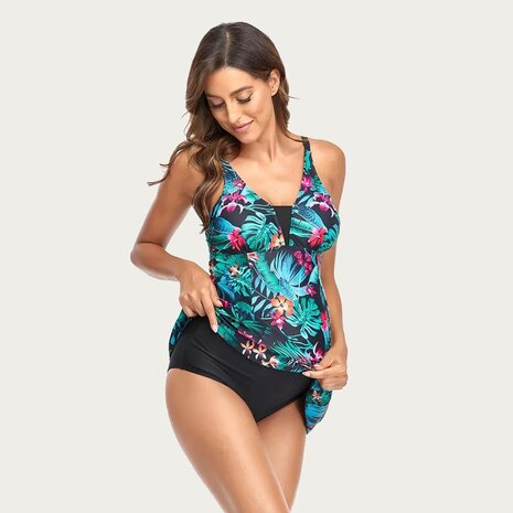 4-Mother ZwangerschapsTankini / PositieTankini Madelief 4-Mother ZwangerschapsTankini / PositieTankini Madelief