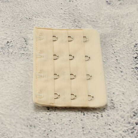 Op en Top BH Verlengstuk / Verlenger 4 Haaks Huidskleur (per stuk)