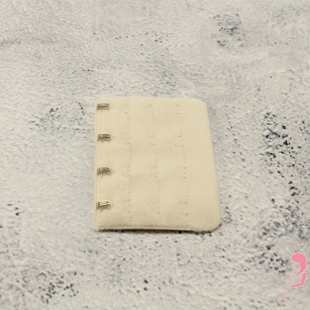 Op en Top BH Verlengstuk / Verlenger 4 Haaks Huidskleur (per stuk)