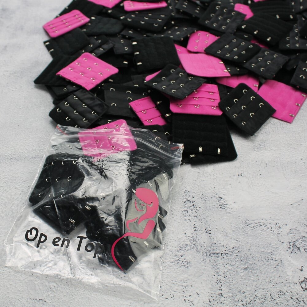 Op en Top BH Verlengstuk / Verlenger 4 Haaks Pink (per stuk) Op en Top BH Verlengstuk / Verlenger 4 Haaks Pink (per stuk)