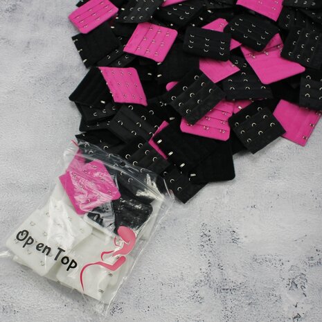 Op en Top BH Verlengstuk / Verlenger 4 Haaks Pink (per stuk) Op en Top BH Verlengstuk / Verlenger 4 Haaks Pink (per stuk)