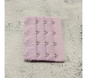 Op en Top Beha Verlenger 4 Haaks LilaRoze (per stuk)