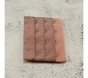 Op en Top Beha Verlenger 4 Haaks Mat Bruin (per stuk)