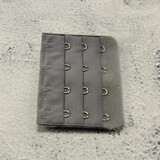 Op en Top Beha Verlenger 4 Haaks Donker Grijs (per stuk)