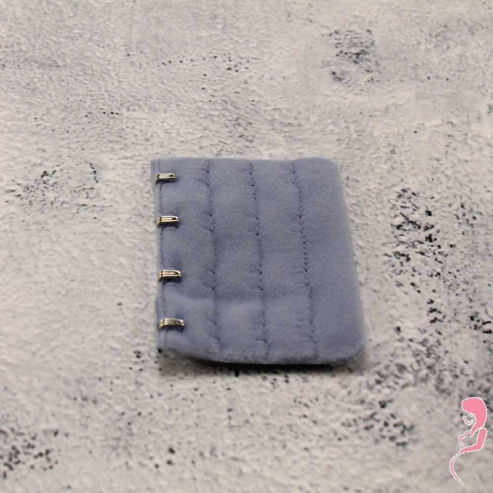 Op en Top BH Verlengstuk / Verlenger 4 Haaks Mat GrijsBlauw (per stuk) Op en Top BH Verlengstuk / Verlenger 4 Haaks Mat GrijsBlauw (per stuk)