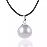 Lila Chime Zwangerschapsketting Babybel Ketting Basic Zwart