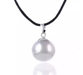 Lila Chime Zwangerschapsketting Babybel Ketting Basic Zwart