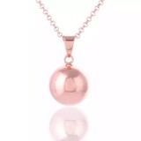 Lila Chime Zwangerschapsketting Babybel Ketting Basic Rosegoud