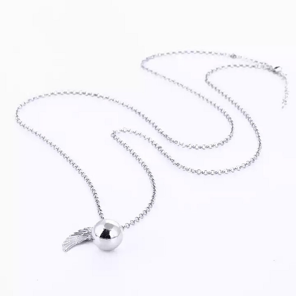 Lila Chime Zwangerschapsketting Babybel Ketting Wings Zilver
