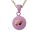 Zwangerschapsketting Babybel Ketting Voetjes Roze