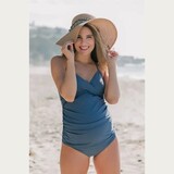 4-Mother ZwangerschapsTankini Benthe Blue 4-Mother ZwangerschapsTankini Benthe Blue