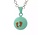 Zwangerschapsketting Babybel Ketting Voetjes Blauw