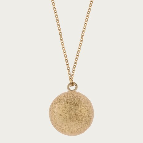 Proud MaMa Zwangerschapsketting Ballchain BabybelFine Gold Luna Proud MaMa Zwangerschapsketting Ballchain BabybelFine Gold Luna