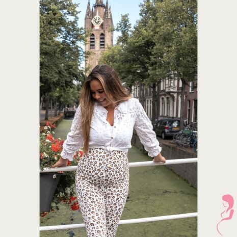 Proud MaMa Zwangerschapsketting Ballchain BabybelFine Zilver Luna Proud MaMa Zwangerschapsketting Ballchain BabybelFine Zilver Luna